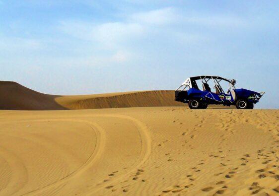 Buggys sind nicht nur in der Wüste oder in Dünen ein exellentes Fortbewegungsmittel. Einen Dünenbuggy fahren macht viel Spaß.