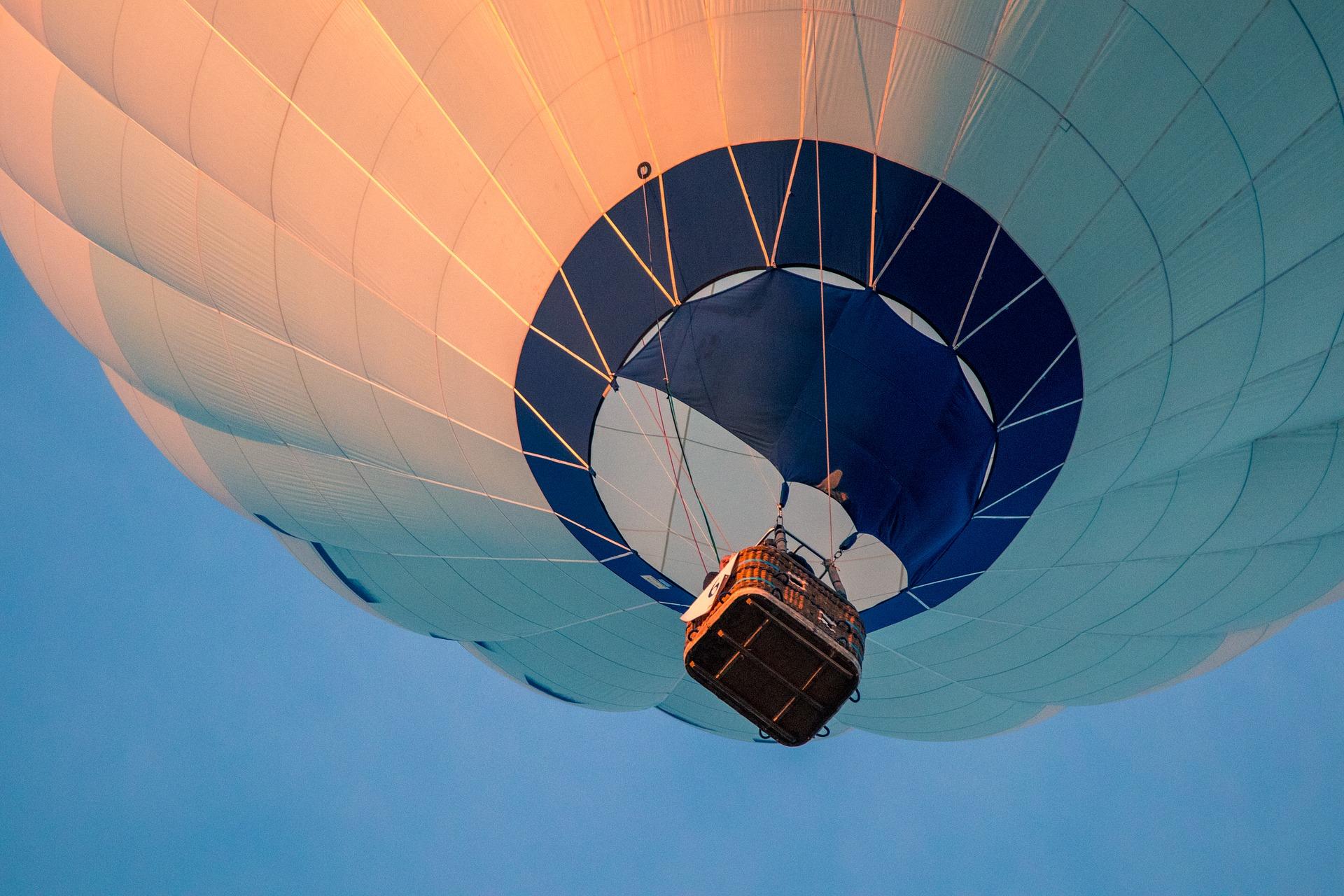 Es ist ein einmaliges Gefühl, in einem Heißluftballon zu fliegen