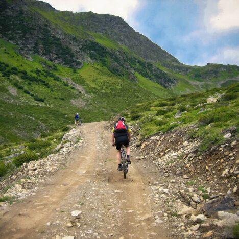 Mountain Bike Tour am Strand