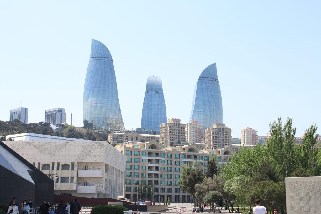 Sehenswürdigkeiten Aserbaidschan: Flame Towers